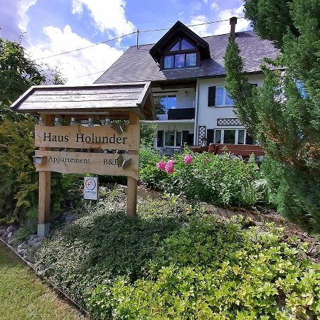 Ferienwohnung Haus Holunder Weißbriach Exterior foto