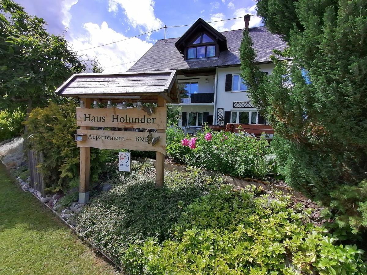 Ferienwohnung Haus Holunder Weißbriach Exterior foto