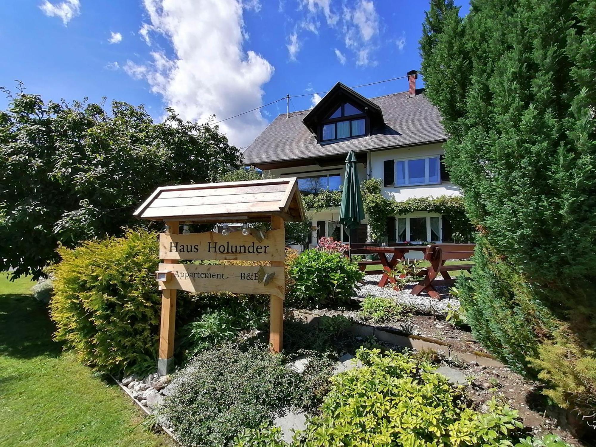 Ferienwohnung Haus Holunder Weißbriach Exterior foto